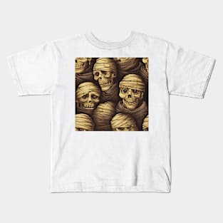 Halloween Monsters 17 - Mummy Kids T-Shirt